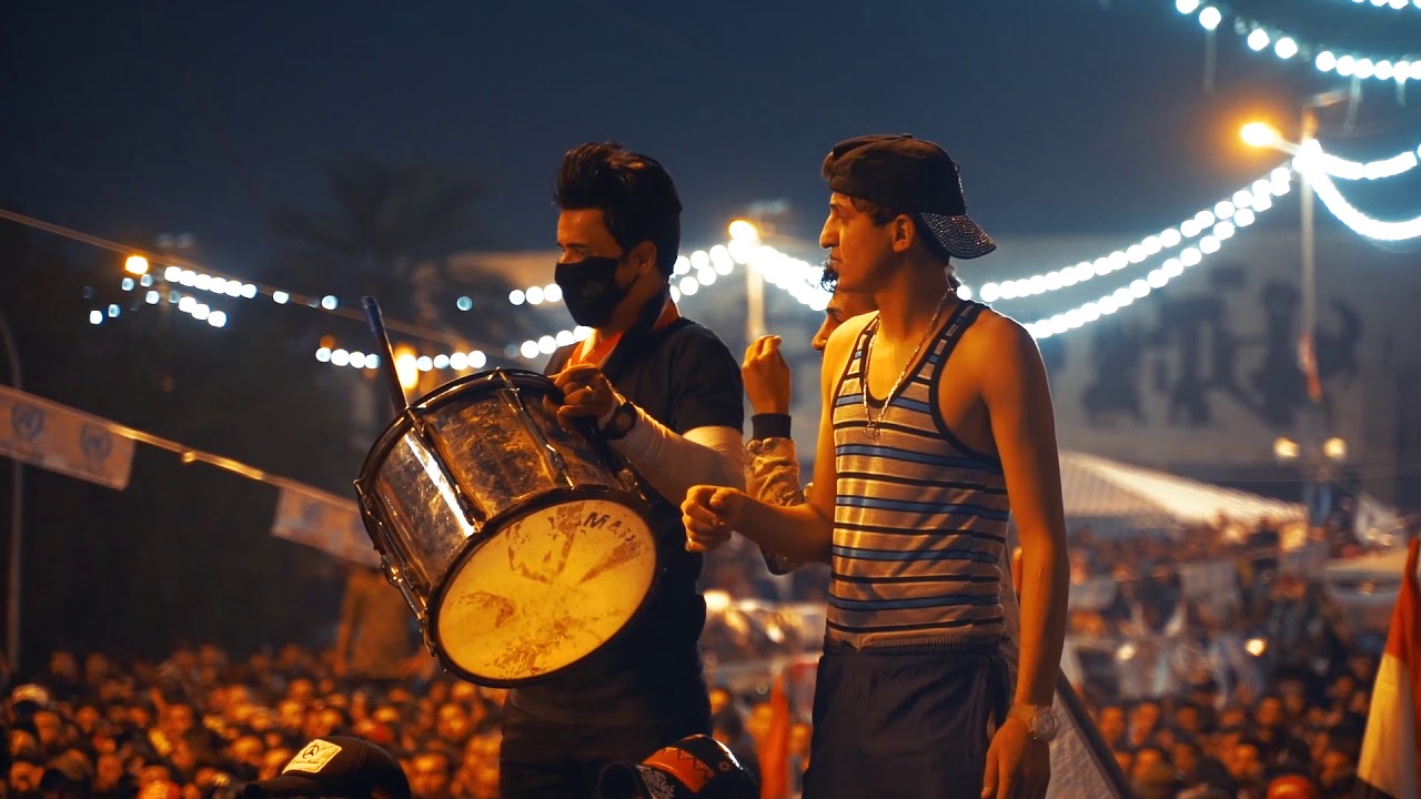 لعبة العراق وايران - ساحة التحرير 14/11/2019 !