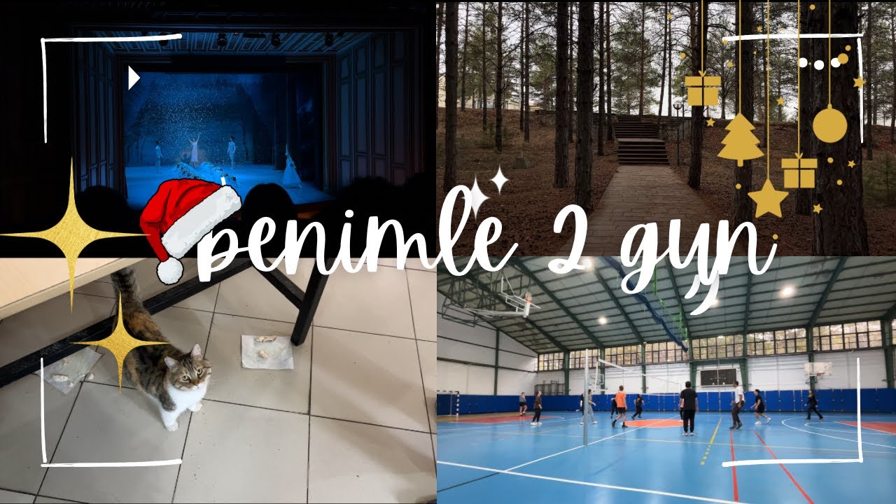 ODTÜ Vlog-Benimle 2 gün geçirin💕 Fındıkkıran Balesi,Voleybol ve Çoğunlukla Bahar'ın Hikayeleri