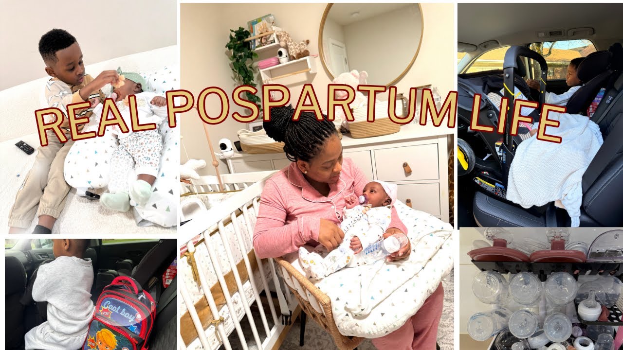 Realistic 24 Hours With a Newborn + Toddler | De Nouveau Dans Ma Vie Postpartum