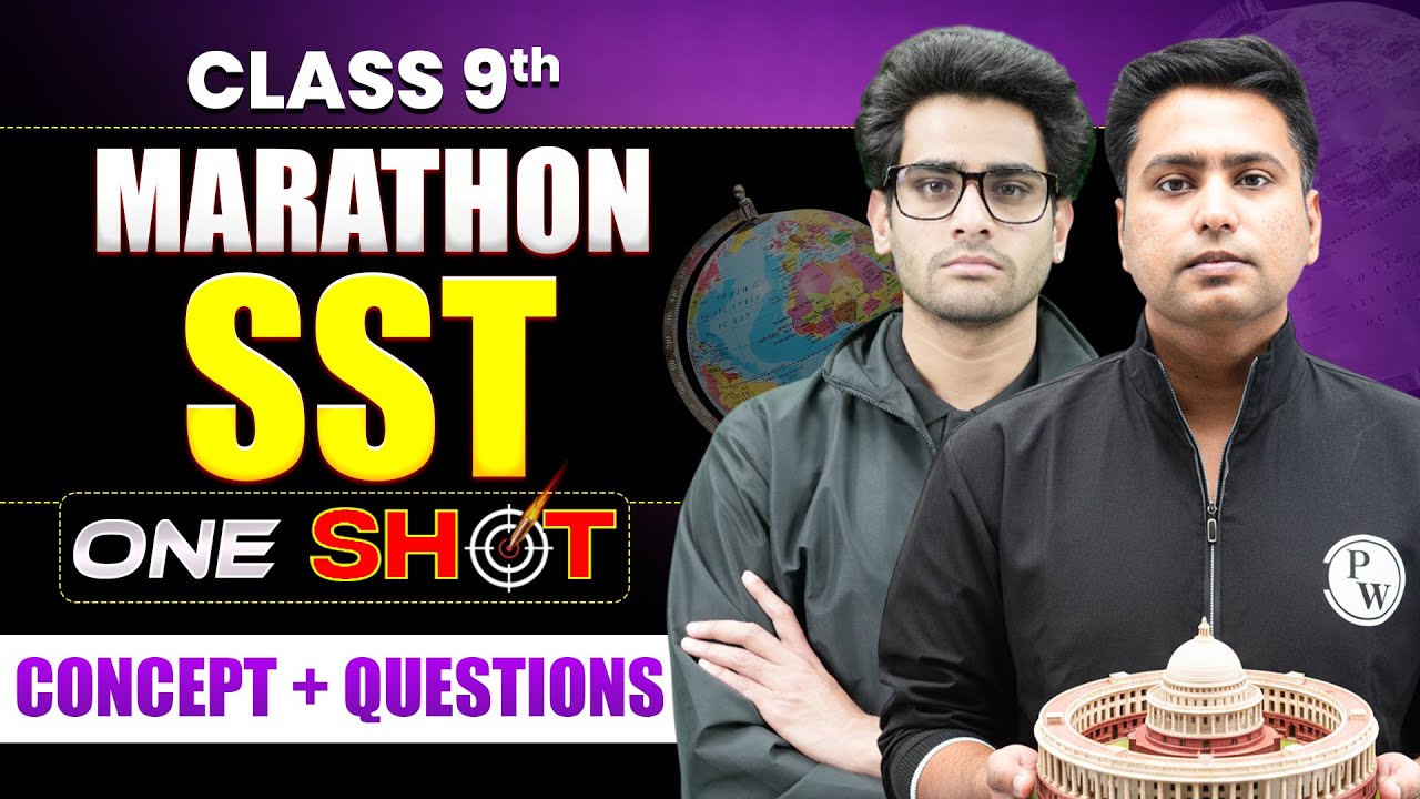 Class 9 ICSE Complete SST  Marathon in One Shot | Final Term Exams