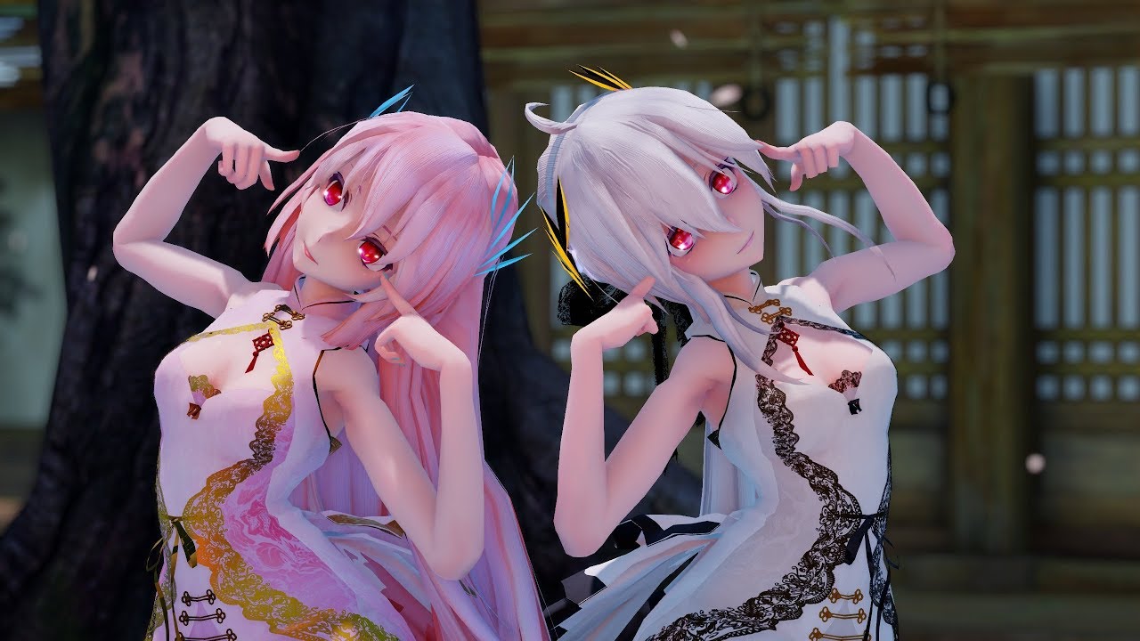【MMD】 愛Dee(Haku x Luka)【4KUHD】