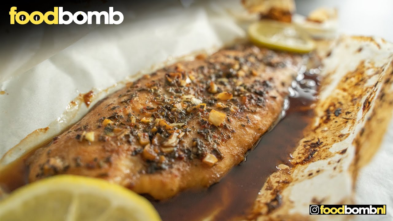 #266 Oosters gemarineerde Pangafilet 🐟 | Vis Papillot met Ketjap | Foodbomb