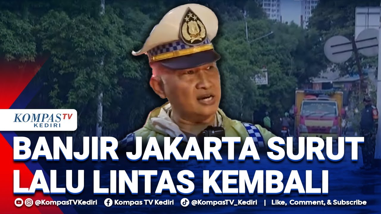 Terbaru! Arus Lalu Lintas Puri Kembangan Kembali Normal, Banjir Mulai Surut
