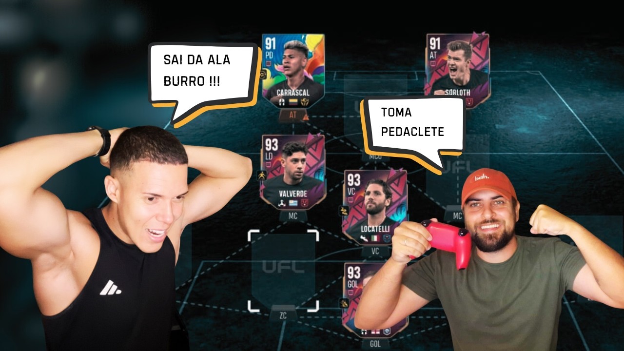 Meu Amigo Virou Meu Coach no UFL e Tirou a Melhor Carta do Jogo… Quase deu M*** #ufl #uflgame