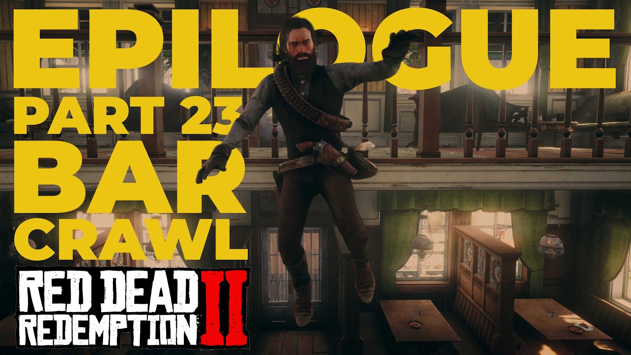 Red Dead Redemption 2 - Epilogue Part 23 - Every Bar in RDR2