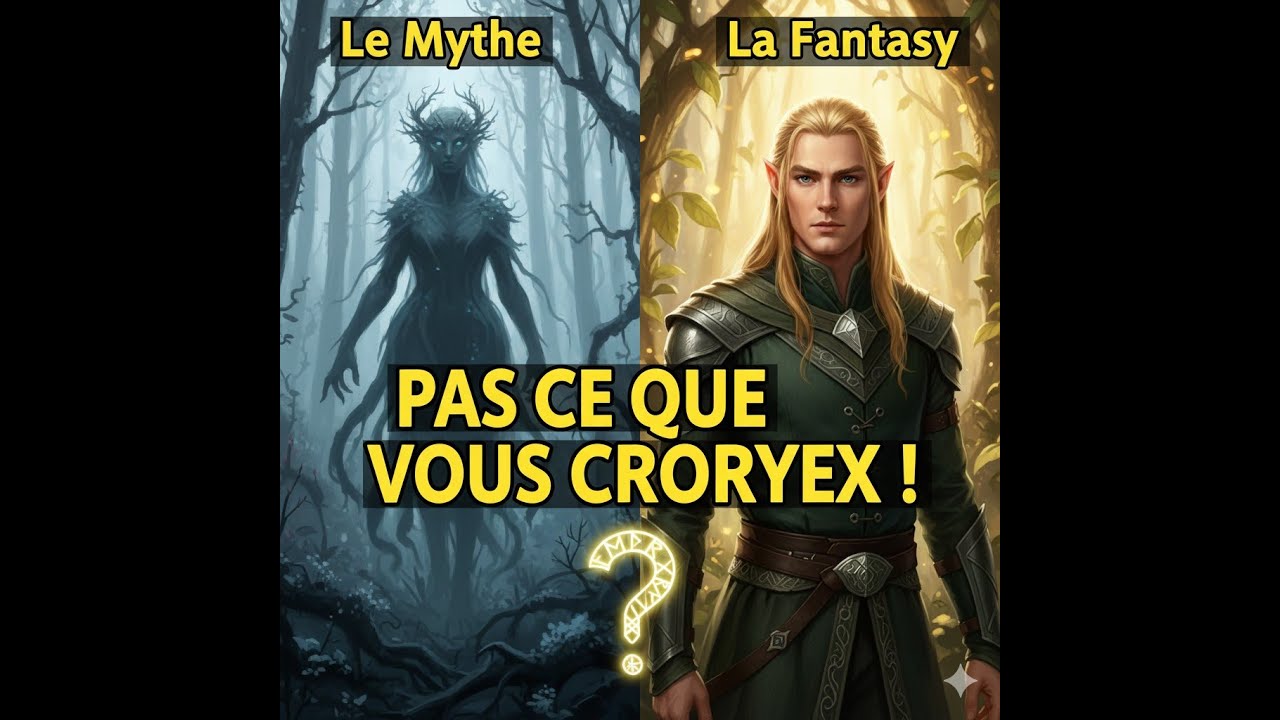 L'Origine Secrète des Elfes : Pourquoi Tolkien nous a menti ? 🧝‍♂️✨