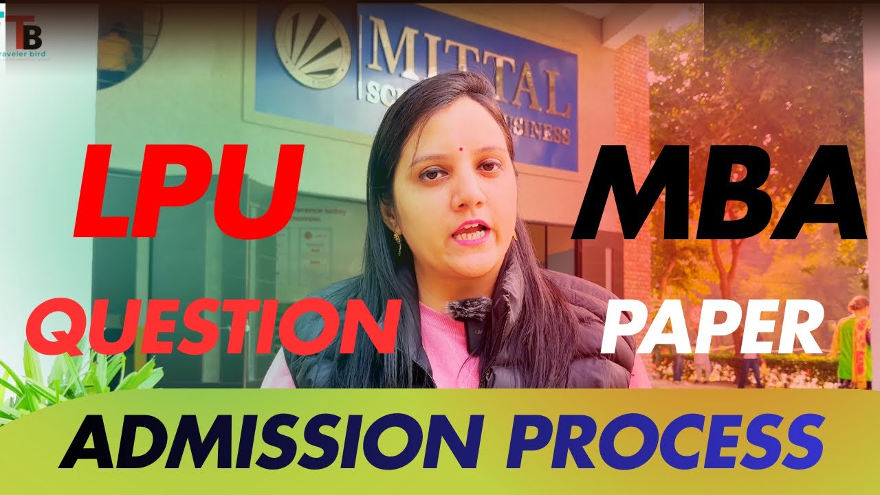 Question Paper Pattern for LPUNEST exam for MBA program ! MBA admission process! Discount LPUNEST!