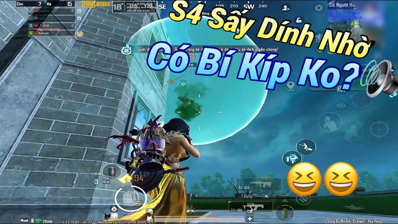 PUBG Mobile | Chia Sẻ Bí Kíp Sấy Dính Cho Đồng Đội …và Cái Kết…