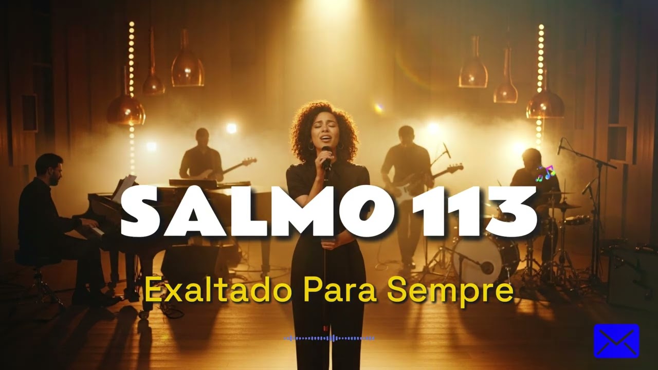 EXALTADO PARA SEMPRE | Salmo 113 Cantado | Louvor de Adoração e Exaltação