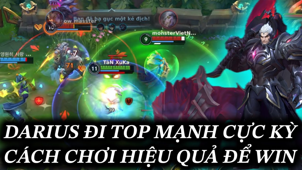 [LMHT:TỐC CHIẾN] DARIUS ĐI TOP VẪN LÀ VỊ TƯỚNG CỰC KỲ ỔN ĐỊNH CÁCH CHƠI HIỆU QUẢ NHẤT