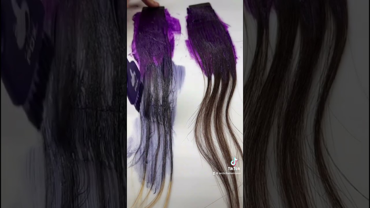 Purple AF melted into Blue Jean Baby