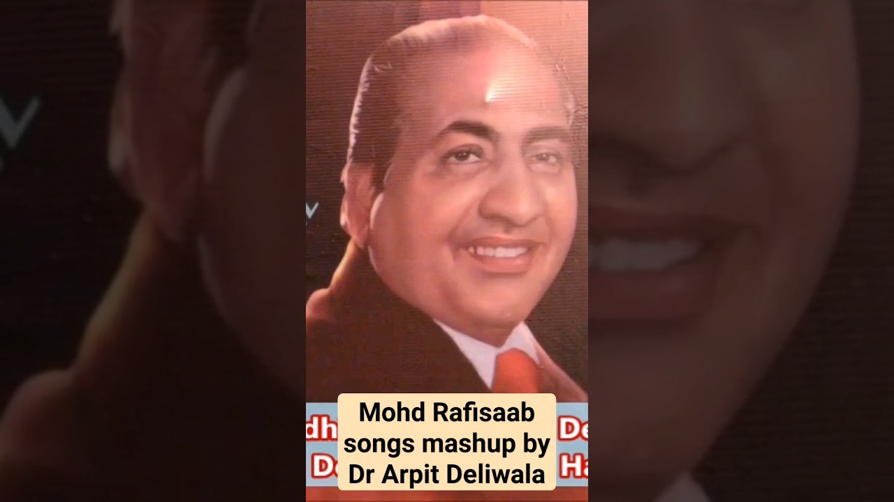 Mohd Rafisaab songs Mashup by Dr Arpit Deliwala - Golden Voice of Rafisaab #shorts