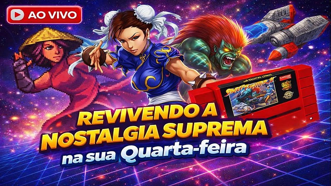 🔴Live!! Revivendo a Nostalgia Suprema na sua Quarta-feira #retrogames #steamgame #vempralive