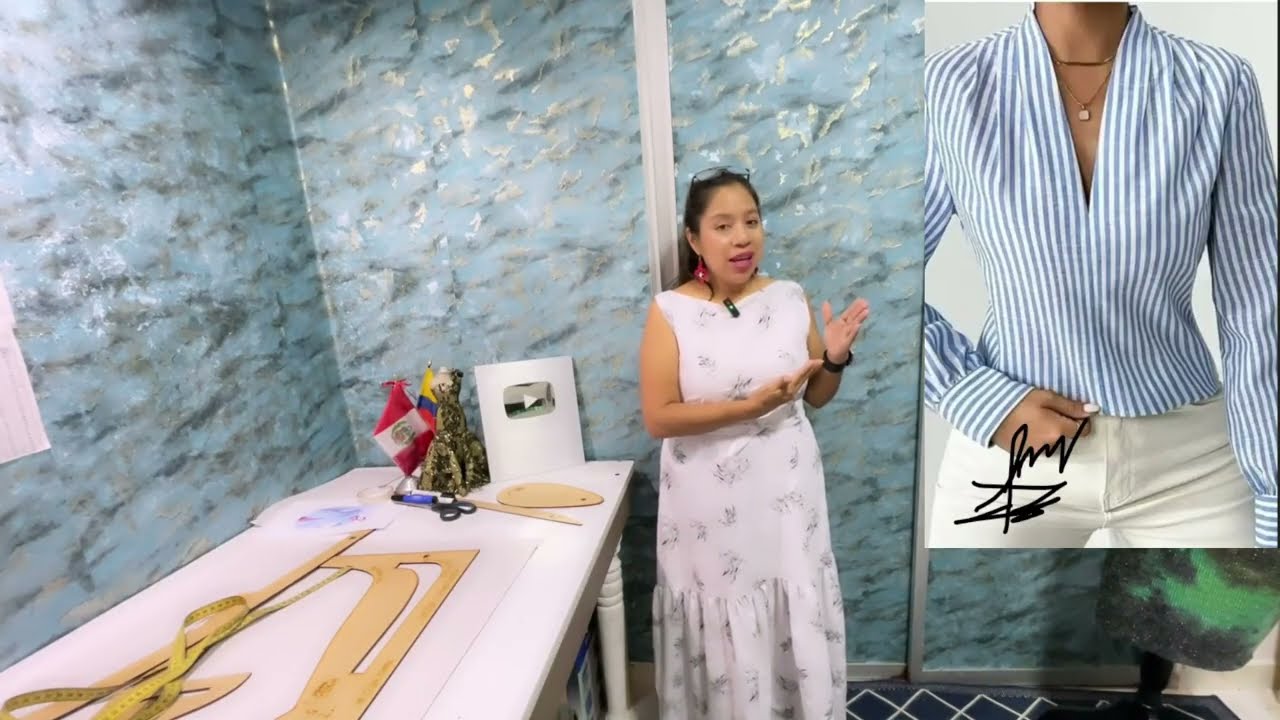 COMO HACER UNA BLUSA EJECUTIVA