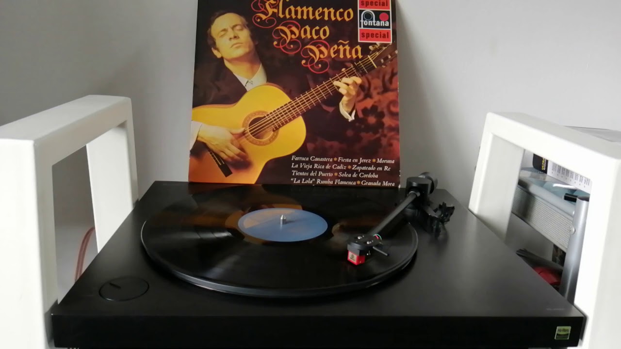 Paco Peña ‎– Flamenco Paco Peña LP side A