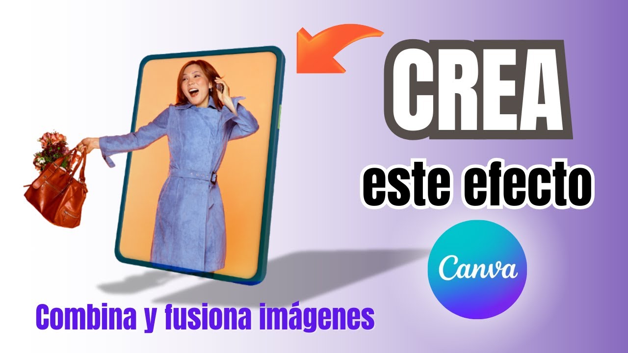 Combina tus imágenes y crea efectos 3D en CANVA