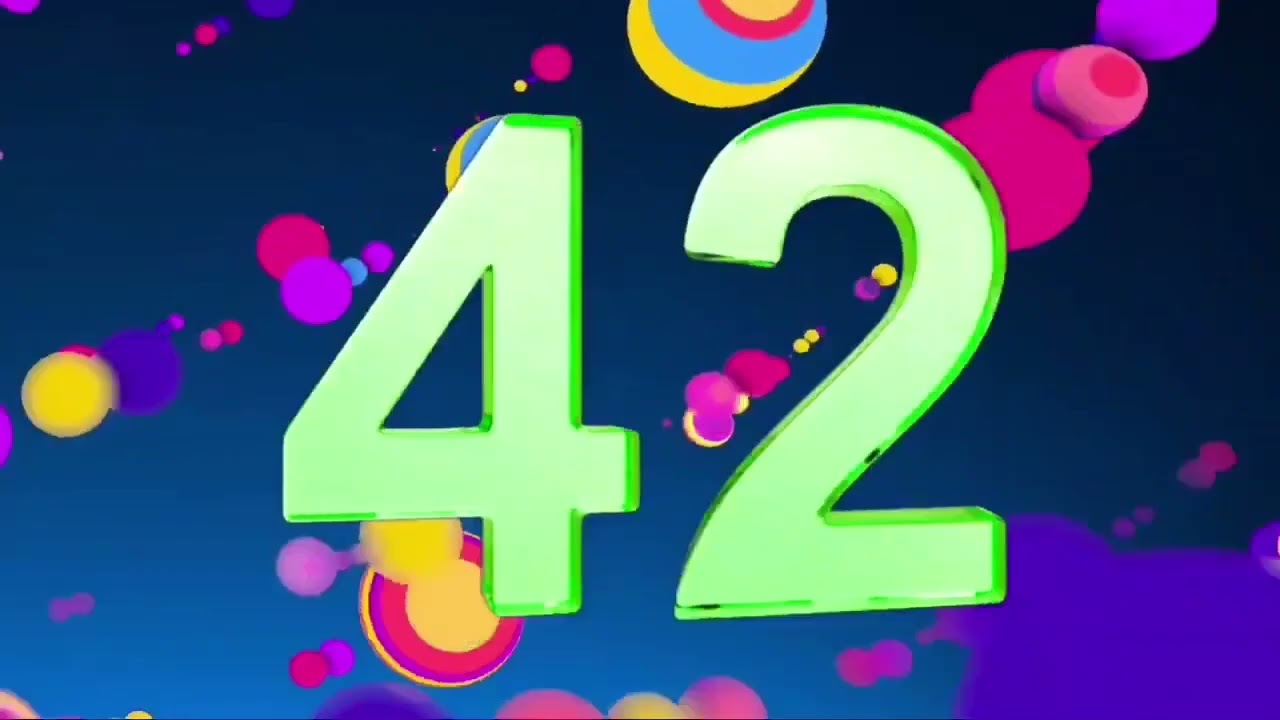 Numbers 1-1000 (Colorful 3D) (But it keeps getting faster!)