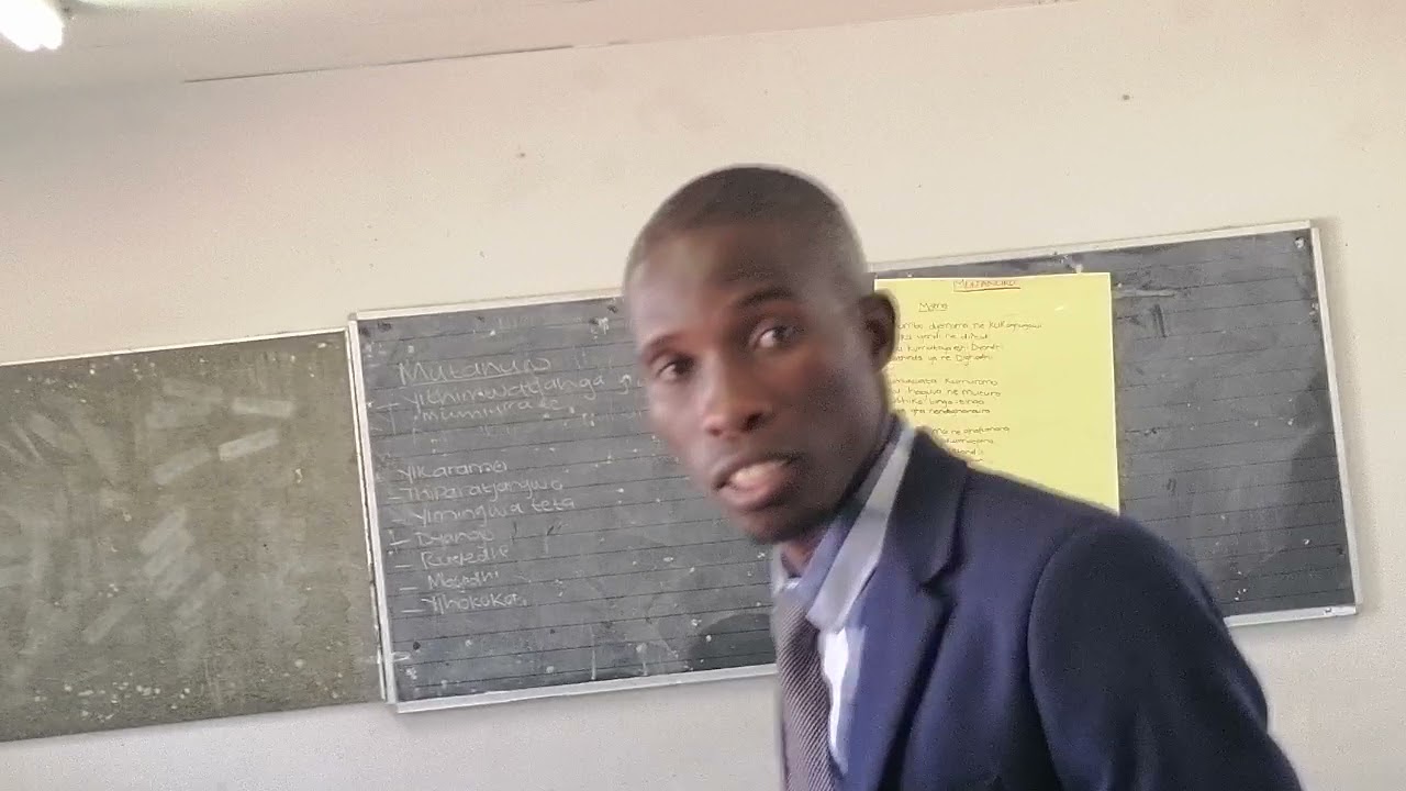 Ms Tjamu, Thimbukushu Language Presentation