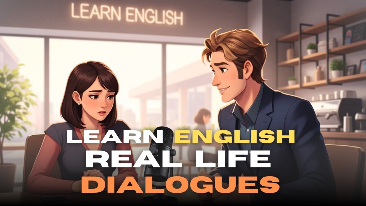 Learn English Real Life Dialogue | Daily English Conversation Practice. English with Tamay.