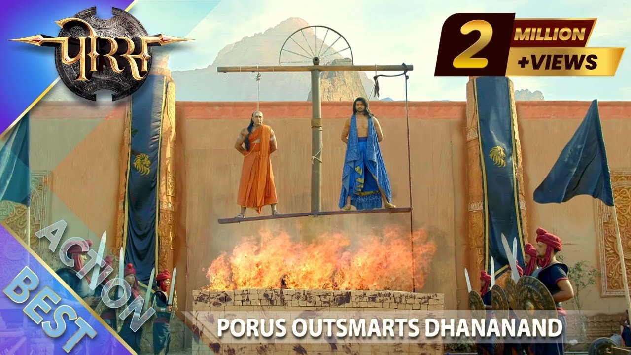 Porus | Porus Outsmarts Dhananand | Best Action Scene | Swastik Productions India