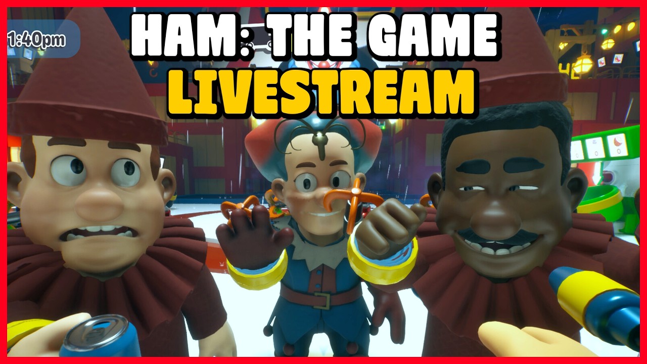 HAM: The Game Multiplayer with JD and Salix - Live Stream