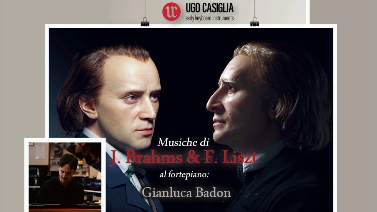 LIVE ATELIER IN MUSICA: J. Brahms & F. Liszt - Gianluca Badon 28/03/2021 - Part 2/4