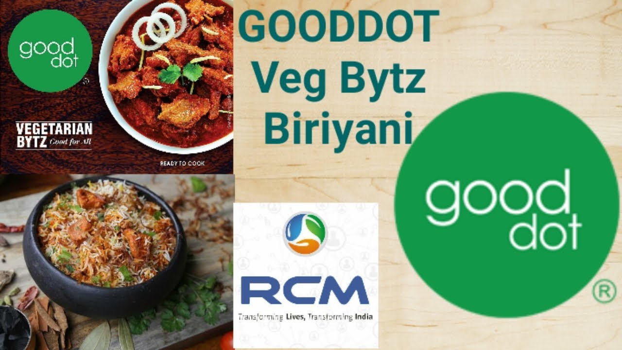 GOOD DOT Vegetarian Bytz பிரியாணி