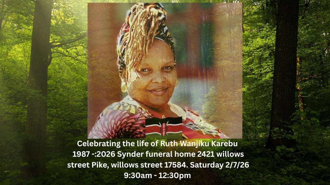 Celebrating the life of Ruth Wanjiku Karebu. 1987-2026