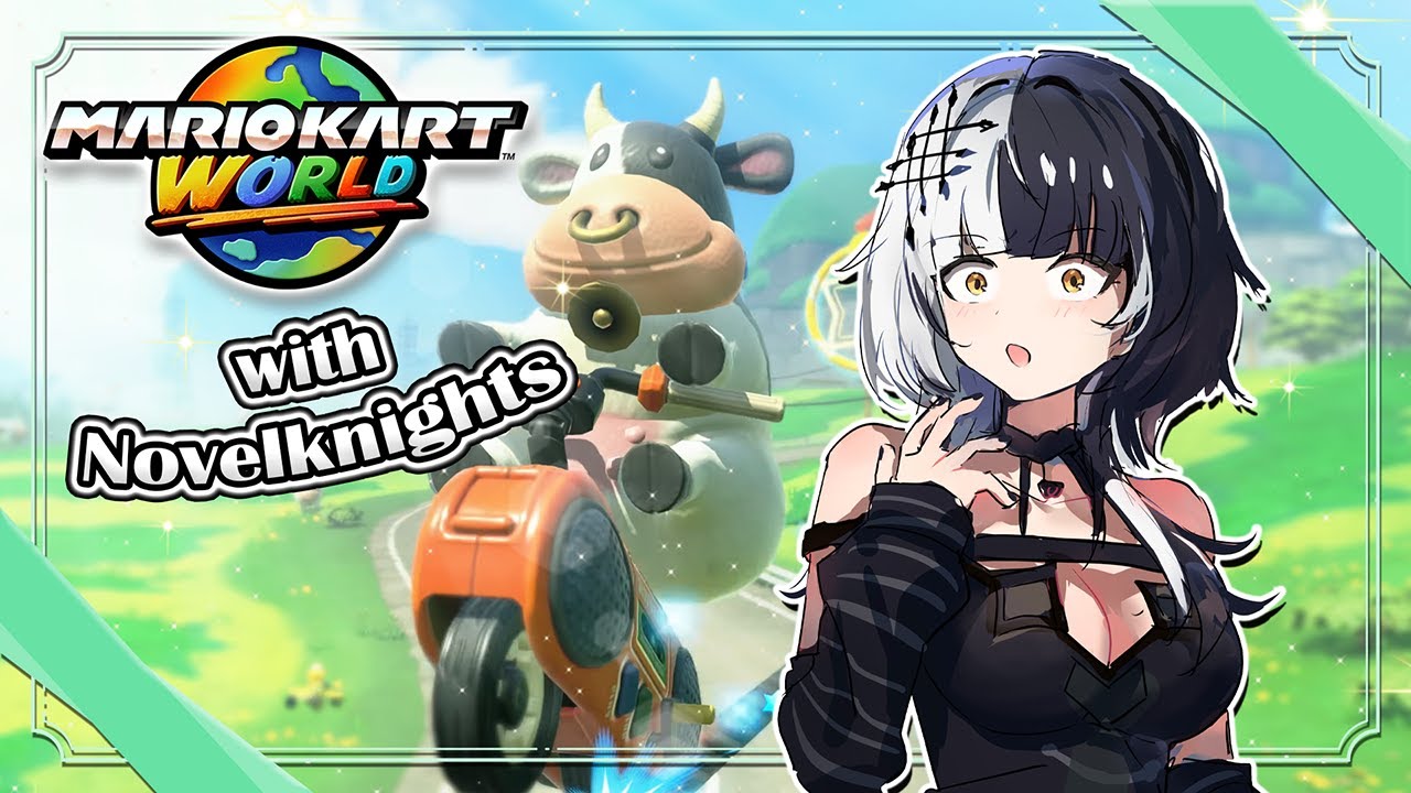 Cow Avoids the Fate of Becoming Steak 【Mario Kart World】