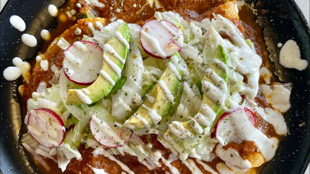 Enchiladas Vegetarianas | MARILYN MILES