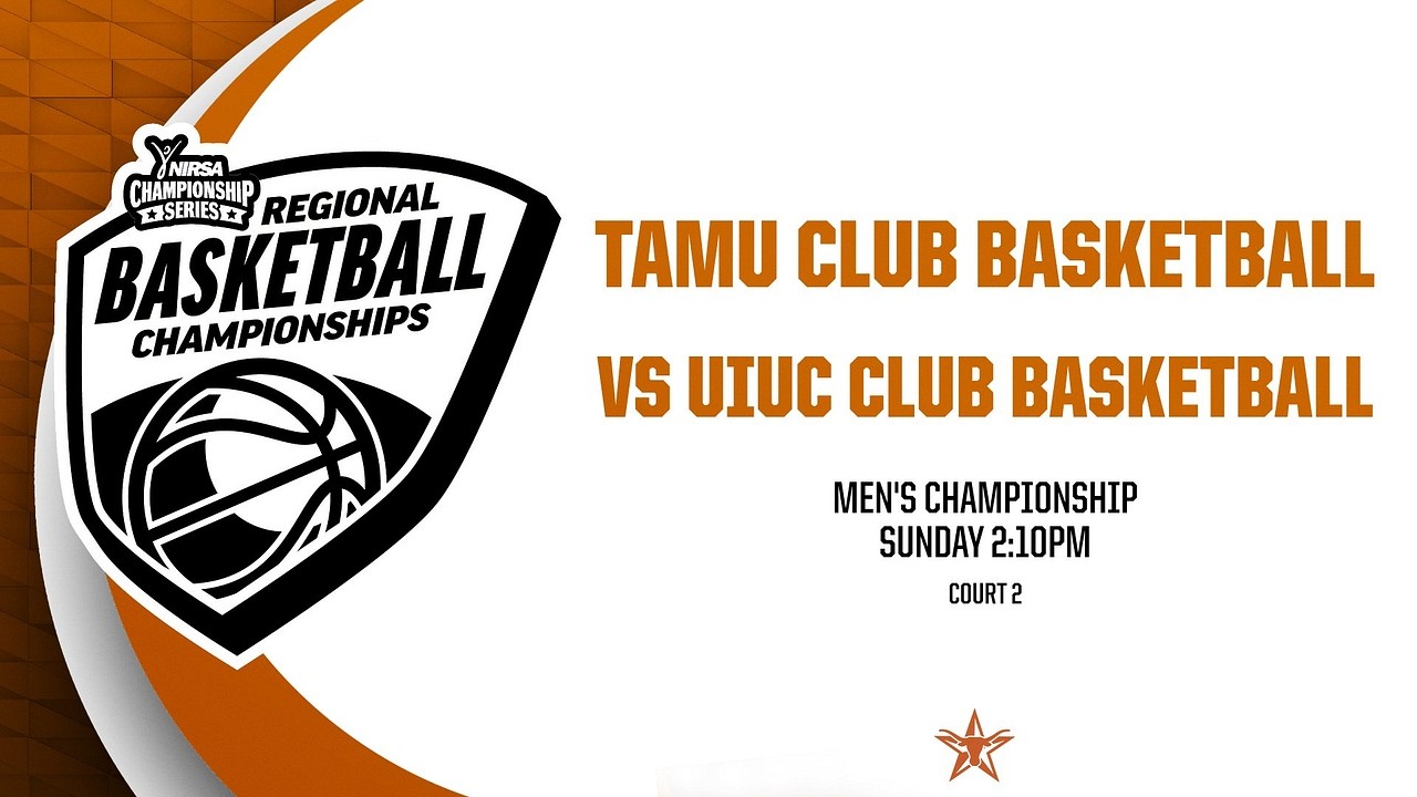 Men's Championship: Texas A&M Club Basketball vs UIUC Club Basketball | Court 2 | Sunday 2:10PM