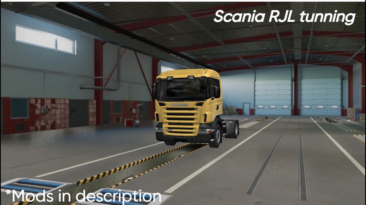 Scania RJL customization ets 2 (mods in description)