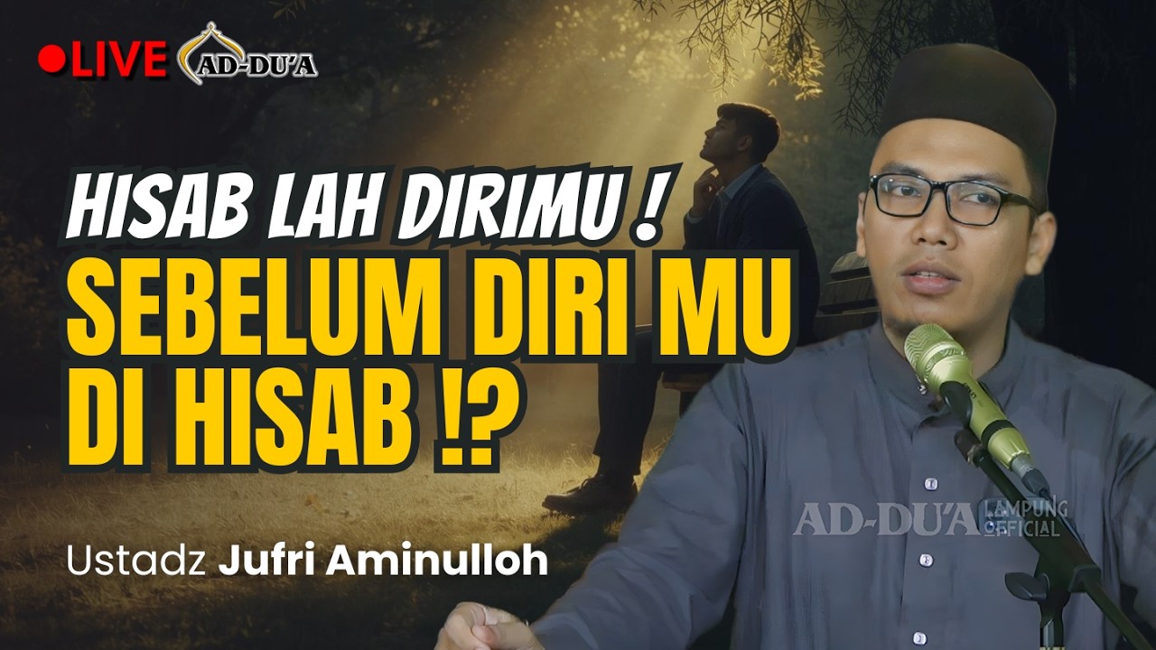 🔴[LIVE] PERBANYAK DOA DI AKHIR RAMADHAN⁉️ Ustadz Jufri Aminulloh #masjidaddua