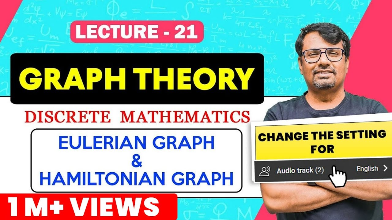 Graph Theory | Eulerian Graph & Hamiltonian Graph - Walk,Trail,Path | Discrete Mathematics by GP Sir
