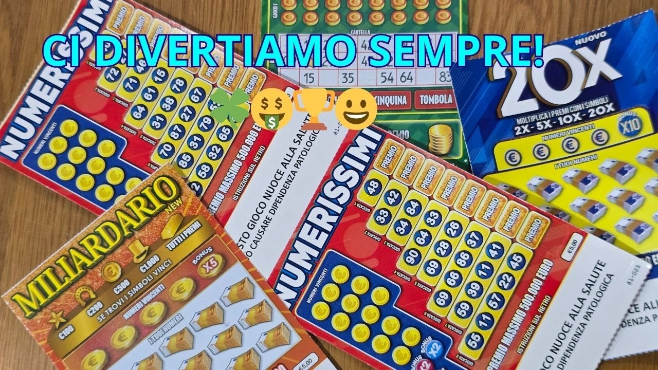 GRATTA E VINCI MISTO ! 🍀🎊💰🤑💰🎊🍀