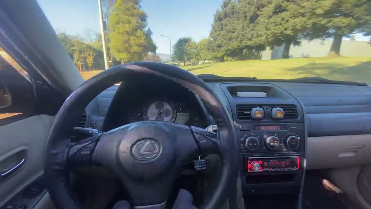 Lexus Is300 2001 POV