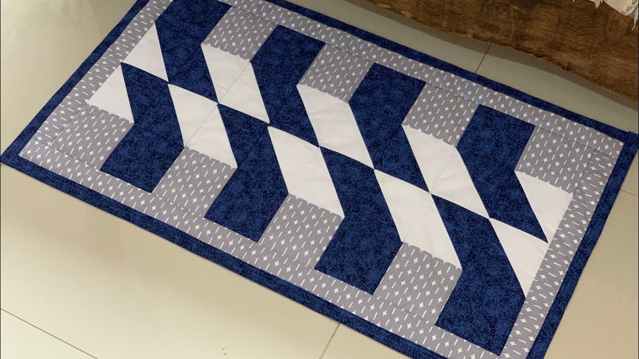 Tapete simples de quadrados