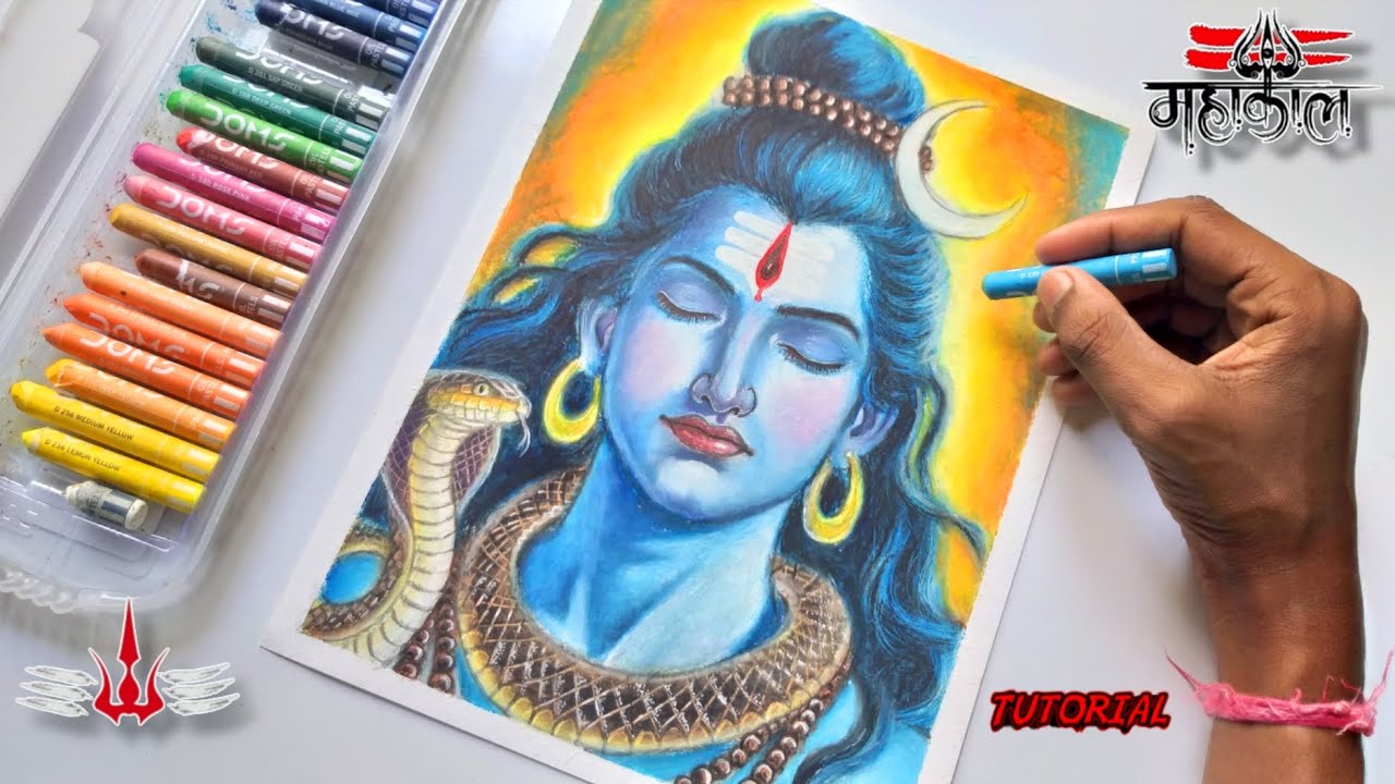 Mahashivratri Drawing 🔱😍, Lord Shiva Drawing, Part 2