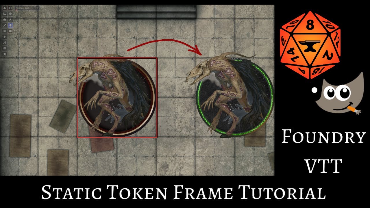 Foundry VTT Static Token Rings Tutorial