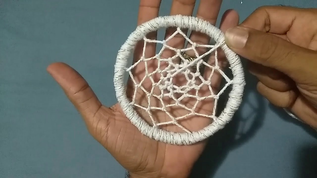 Tutorial: Ponto básico para Filtro dos Sonhos - Padrão pode ser usado em vários modelos DIY