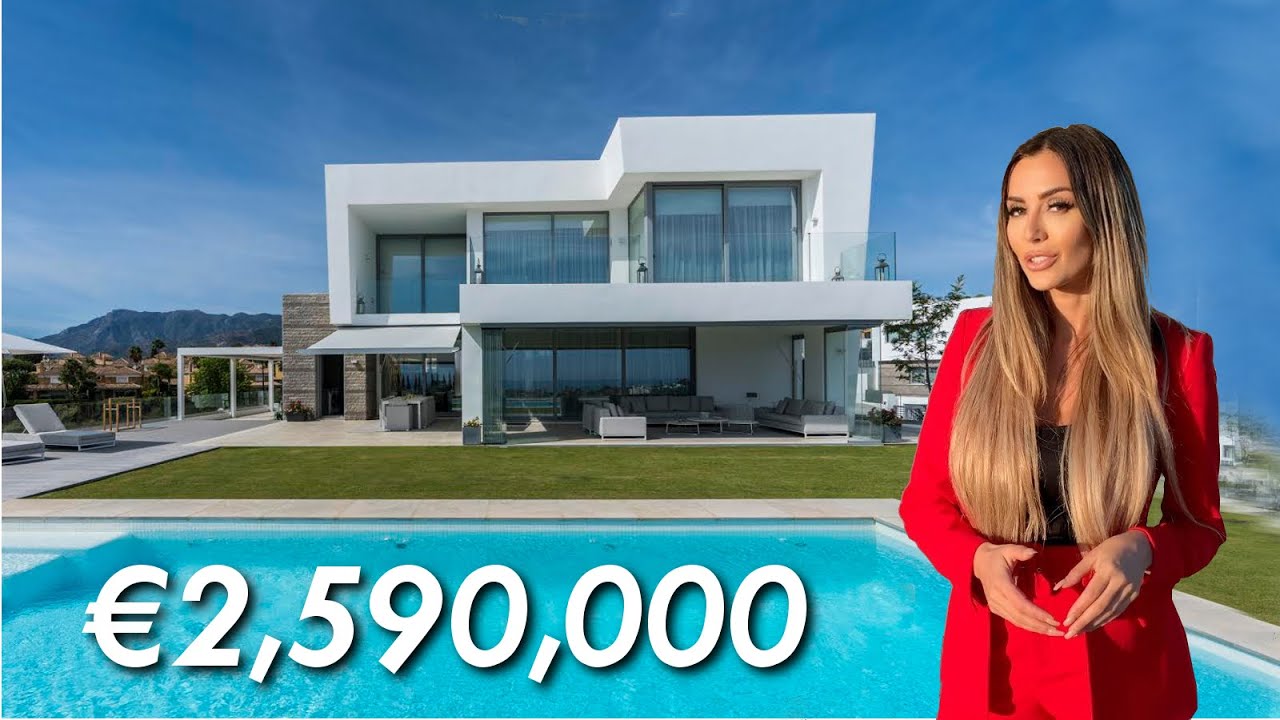 €2.6 Million Luxury Marbella Villa with Stunning SEA Views| Marbella Spain Villa Tour