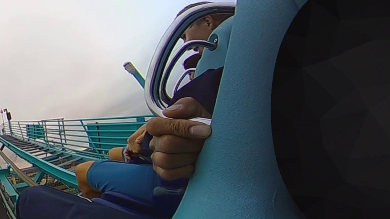 Kraken 360 Degree Video @ SeaWorld Orlando Florida (uncut)