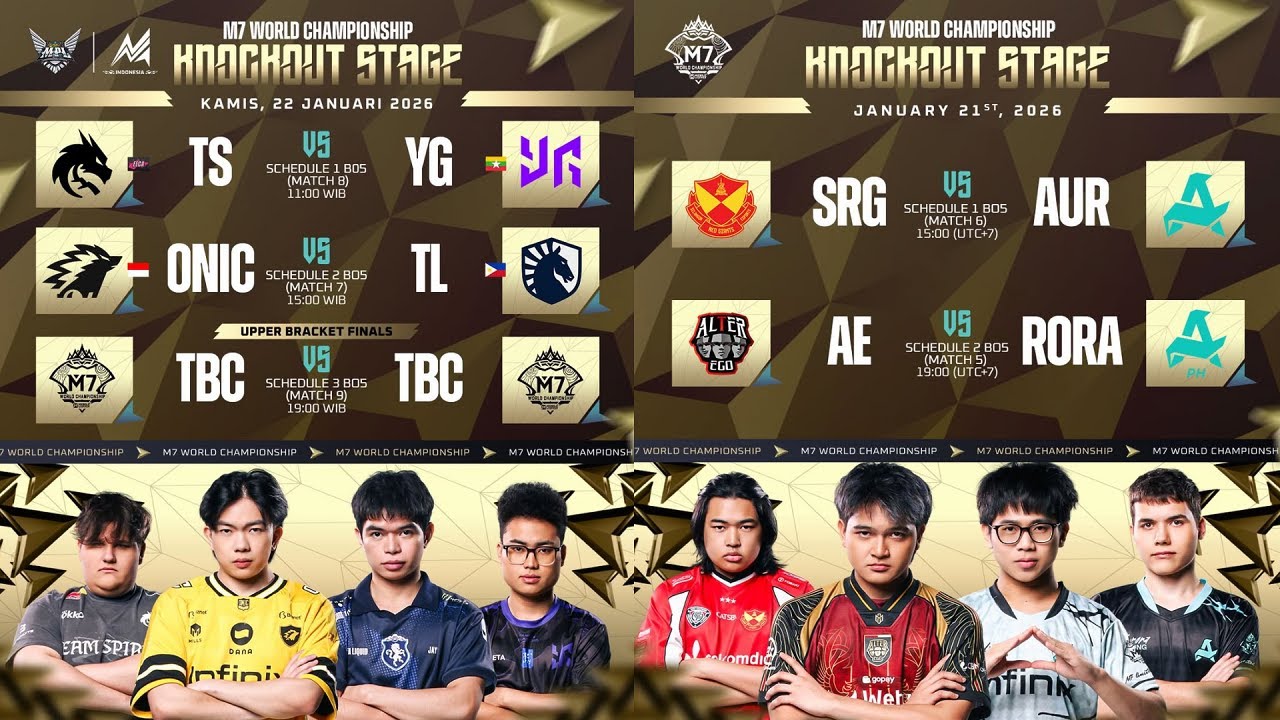 H2 KNOCKOUT STAGE DAY 2 - M7 World Esports Championship