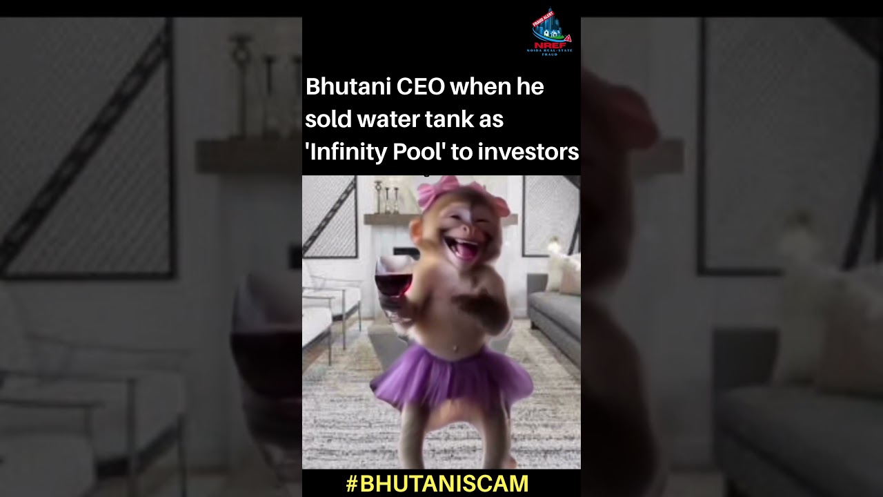 EXPOSED: Bhutani CEO Laughing After Selling Water Tank as Luxury Pool! 