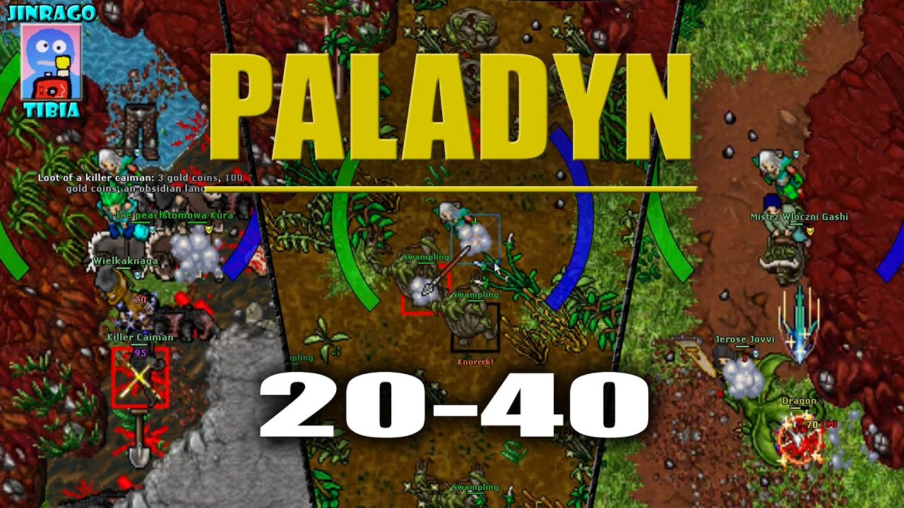 Tibia - Paladyn : Trzech Paladyniero i Atomowa Kura z Wielkaknaga odc.2 Nowy serwer Nowa Przygoda !