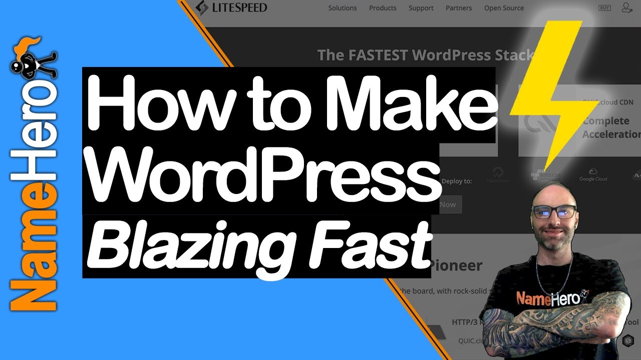 How To Make Your WordPress Website Blazing Fast With LiteSpeed