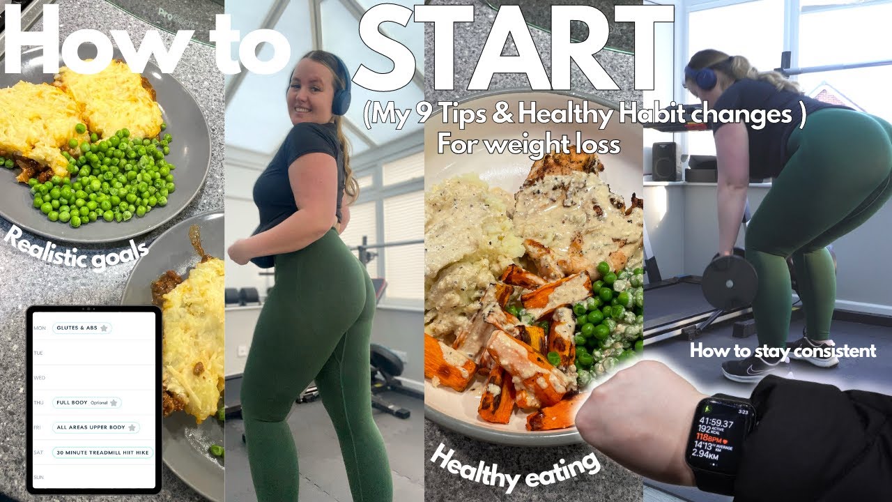 How to *START* your HEALTH & WELLNESS journey | My WEIGHT LOSS TIPS + Healthy habits