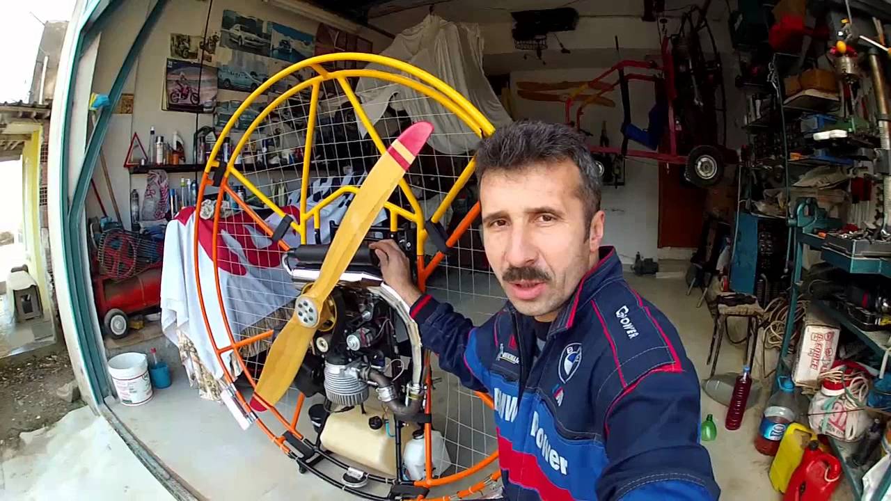 Paramotor smoke system Turkey
