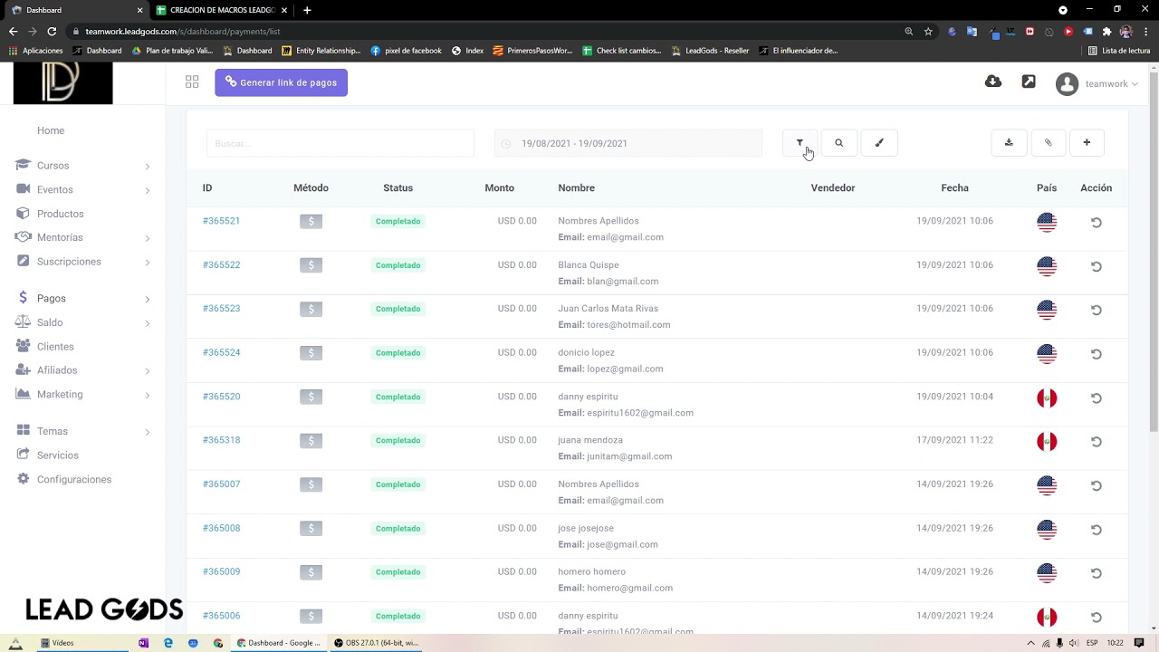 CONFIGURAR PAGOS Y PAGOS RECURRENTES