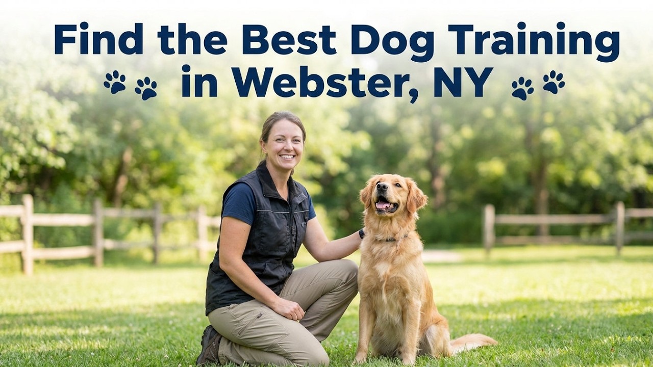 Find the Best Dog Training in Webster   NY New York